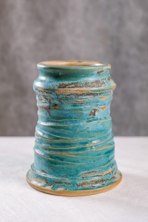 contemporary ceramic vase by gary wood