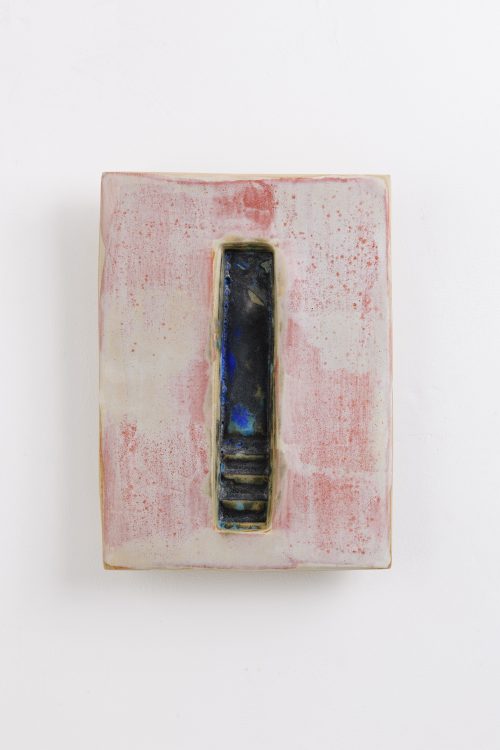 portal 5 contemporary ceramic wall piece by gary wood